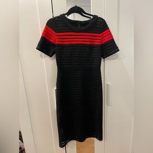 Paneled Cynthia Rowley midi dress